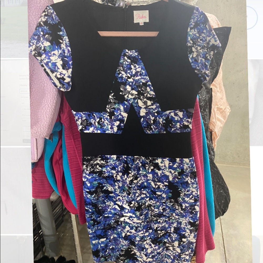 Parker multi color dress